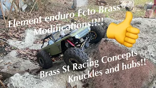 St Racing Concepts Brass Hub/Knuckle Testing! (Custom Element Ecto👍👍)