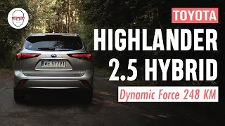 Toyota Highlander i-AWD 2023 wakacyjny test PL Pertyn Ględzi