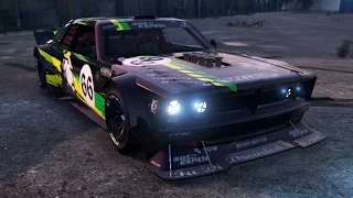 GTA 5: Drift Tampa "Ken Block's Mustang" Tuning Customization (GTA V Online)