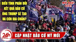 Tổng thống Trump Một lượng lớn bằng chứng sẽ được đưa ra vào ngày 6/1. Washington cảnh báo bạọ động