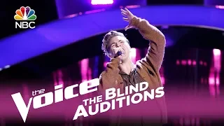 The Voice 2017 Blind Audition - Noah Mac: "Way Down We Go"