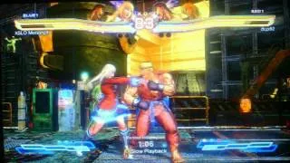 Street Fighter X Tekken vs Lili and Ryu Ranked Battle