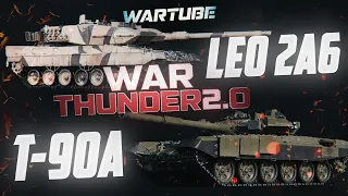 В чём сила, брат? Т-90А vs Leopard 2A6 в War Thunder 2.0