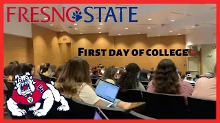 NEW STUDENT CONVOCATION & MY FIRST DAY OF COLLEGE | FRESNO STATE