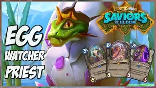 Hearthstone | Egg Watcher Priest | Surviving Standard 165 | Saviors of Uldum