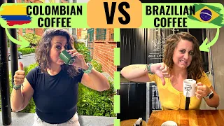 Where is the BEST Coffee in the WORLD? 🌎 | Brazil🇧🇷 OR Colombia🇨🇴