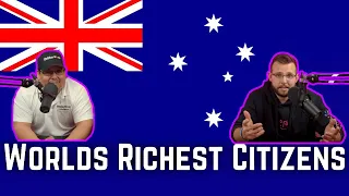 Americans React To Australians are the RICHEST People in the World?