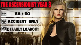 HITMAN 3 The Ascensionist Year 3 Default Loadout SASO Accident Only Elusive Target