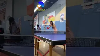 several spin in table tennis #shorts