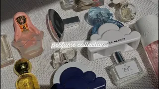 ASMR | my ENTIRE perfume collection🤍 *crisp clicky pure whisper*