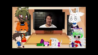 ￼fnaf Security breach react to try not to laugh Markiplier (Part 2)￼￼