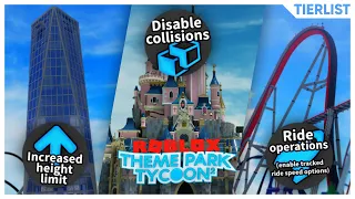 🎢 What EVERY Theme Park Tycoon 2 GAMEPASS Adds!