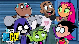 The Titans Meet Their Voice Actors | Teen Titans Go! | Cartoon Network