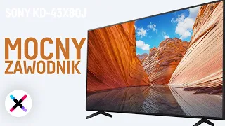 PRZYZWOITY, MAŁY TV 😏 | Test, recenzja Sony KD-43X80J - warto?