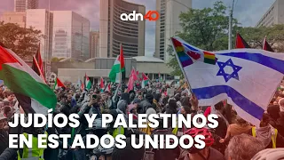 Los judíos y los palestinos en Estados Unidos enfrentan delitos de odio y segregación