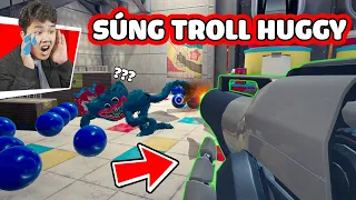 "Troll HUGGY Bằng SÚNG" Bắn Bóng Trong POPPY PLAYTIME 😱 bqThanh Tạo Ra HUGGY Tí Hon và Khổng Lồ ???