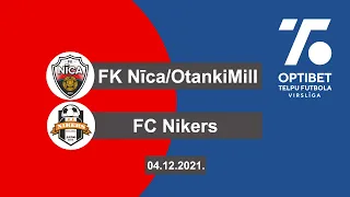 FK Nīca/OtankiMill - FC Nikers [Optibet telpu futbola virslīga 21/22 Highlights]