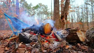 Winter Hammock Camping in the Hoosier National Forest