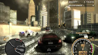 Need for Speed: Most Wanted (2005) Heat Level 5 Pursuit (all infractions) (Mercedes SLR McLaren)