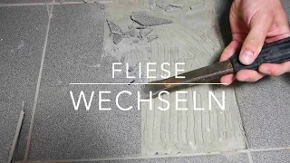 Fliese austauschen Anleitung - Kinderleicht