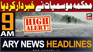 ARY News 9 AM Headlines | 26th April 2024 | Weather Update