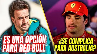 ALONSO IS AN OPTION FOR RED BULL | WILL SAINZ RACE IN AUSTRALIA?