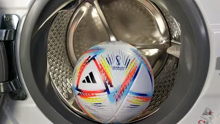 Experiment - World Cup Soccer Ball - in a  Washing Machines