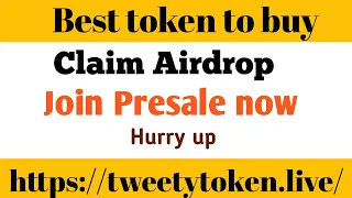 Best Token to buy | join air drop| join presale  fast