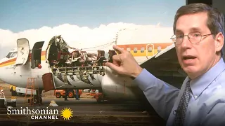 Incredible Footage of the Damage Endured by Aloha Airlines 243: Air Disasters | Smithsonian Channel