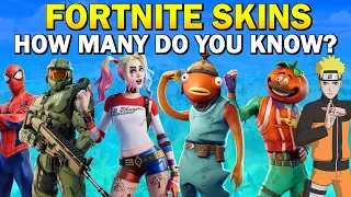 Guess The Fortnite Skin in 3 seconds | 65 Popular Fortnite Skins | How Many Do You Know?