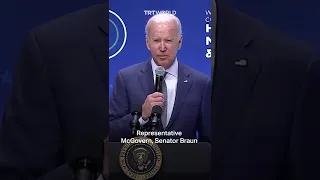 Biden calls out to deceased congresswoman at event