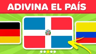 ¿Cuál es tu nivel en Geografía? 🤓🌍📚 | Adivina el país por su Bandera | PlayQuiz Trivia | Flag Test