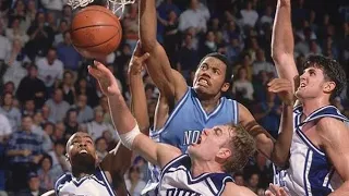 [1994-1995] NCAA Basketball: North Carolina Tar Heels vs Duke Blue Devils