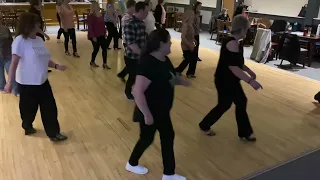 HOLDING ON TO - line dance