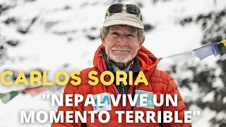 Carlos Soria abandona expedición Dhaulagiri por situación Nepal "El país vive un momento terrible"