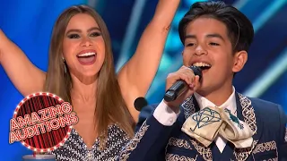 SENSATIONAL 11 year old Singer WOWS the AGT Judges!