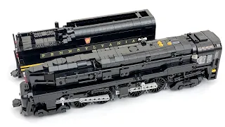 LEGO 1:48 Pennsylvania Railroad T1 4-4-4-4 Duplex v4 (Not Power Functions)
