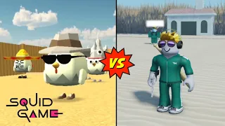 Chicken Gun VS Roblox Squid Game