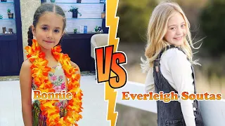 Everleigh Rose Soutas VS Bonnie (RubyandBonnie) Transformation 👑 New Stars From Baby To 2024