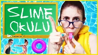 Slime Okulu Öğretmen Öğrenci Havuz Dila Kent