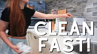 FAST HOUSE CLEANING TIPS! | How To Clean Your House Fast!