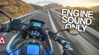 Honda NC750X sound on epic Gran Canaria road [RAW Onboard]