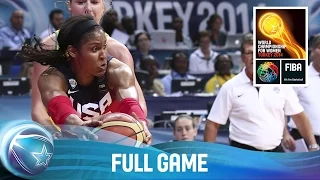 Australia v USA - Full Game - Semi Final - 2014 FIBA World Championship for Women