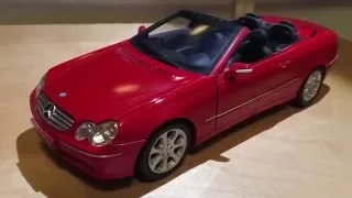My 1/18 Mercedes CLK 500 Cabriolet by Kyosho