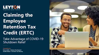 Claiming the Employee Retention Tax Credit - COVID-19 Shutdown Relief