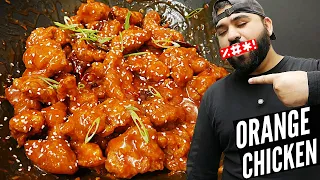 THE BEST ORANGE CHICKEN | WITH EGG FRIED RICE