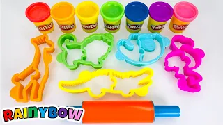 Play Doh Animals | Toddler Learning Video