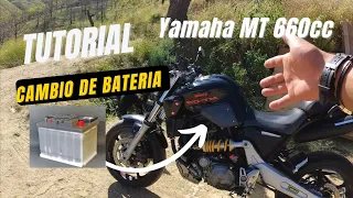 Tutorial paso a paso: Cómo cambiar la batería de una Yamaha MT 660cc ¡Fácil y rápido!