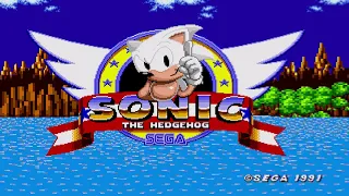 White Sonic in Sonic 1 Remade (v1.24) :: Walkthrough + Unlockables (1080p/60fps)