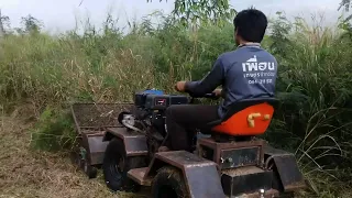 รถตัดหญ้านั่งขับ รถตัดหญ้าใบวาย Y flail blade mower